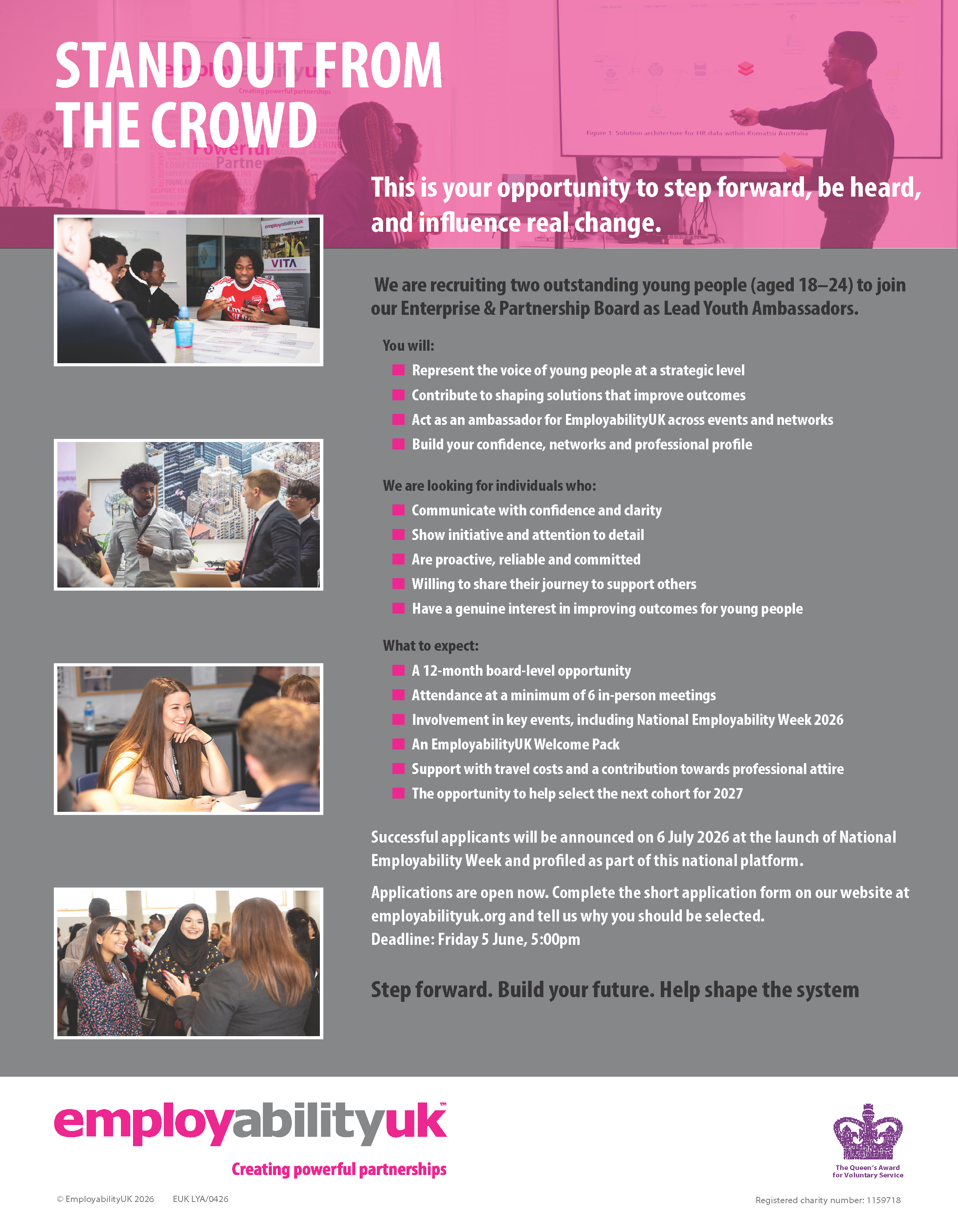 EUK Lead Youth Ambassadors